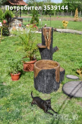 Градински чешми от щампован бетон имитиращи дърво, снимка 8 - Други - 38594801