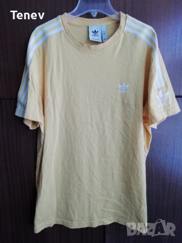 Adidas оригинална памучна мъжка тениска L, снимка 1 - Тениски - 37246014