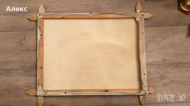 Голяма картина, масло, платно, С. Стефанов– " Колизеума", снимка 6 - Картини - 44019798