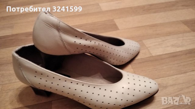Обувки естествена кожа , снимка 3 - Дамски обувки на ток - 35056796