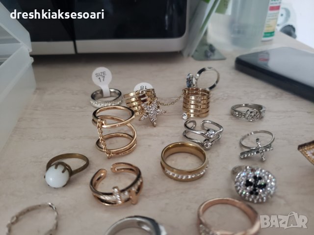 Разнообрани пръстени, снимка 13 - Пръстени - 31252134