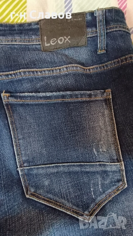 Дънки ALCOTT&CO / LEOX DENIM мъжки 2 броя, размер 36, снимка 15 - Дънки - 52689847