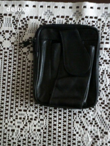 Мъжка кожена чантичка естествена кожа, снимка 2 - Портфейли, портмонета - 26901724
