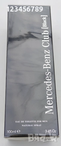 Mercedes-Benz Club Black EDT 100 ml, нов