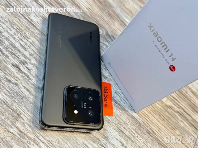 Xiaomi 14 512 GB 5G 12+12 GB Ram 120 hz. Dual Sim Като Нов Black Гаранционен