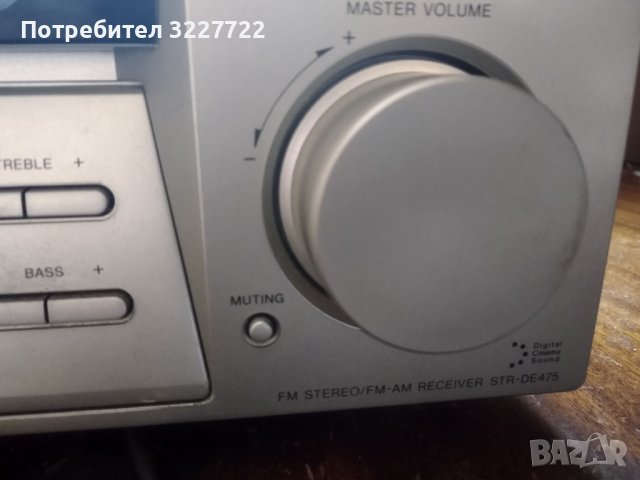 Sony str de475 транзисторен ресивър, снимка 3 - Ресийвъри, усилватели, смесителни пултове - 43790070