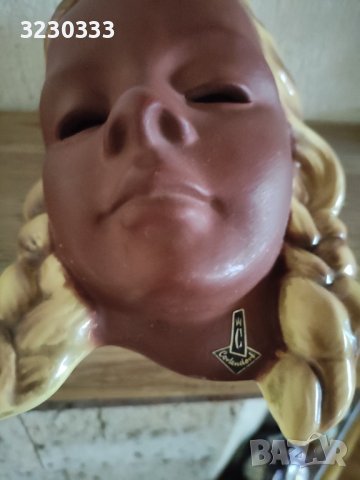 Порцеланова маска Cortendorf, снимка 3 - Антикварни и старинни предмети - 43134255