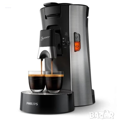 ЧИСТО НОВА, НЕРАЗПЕЧАТАНА кафемашина Philips Senseo SELECT Черна CSA250/11, снимка 3 - Кафемашини - 43868019