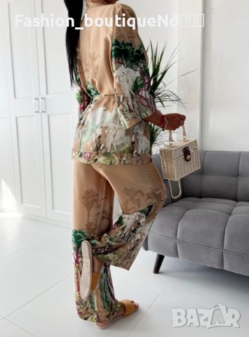 Комплект панталон с кимоно Кайро  , снимка 2 - Комплекти - 44098633