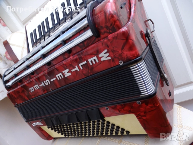 Акордеон Велтмайстер Консона 96 баса, снимка 5 - Акордеони - 52065884