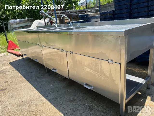 Мивка неръждавейка алпака, снимка 2 - Обзавеждане на кухня - 50304633