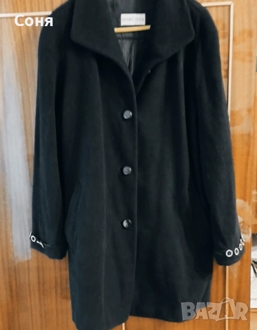 Дамско палто в черно 