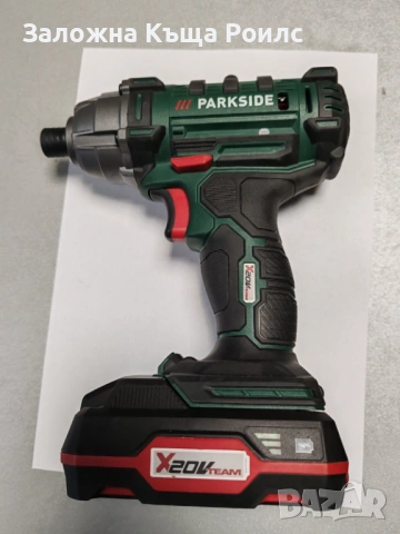 Ак. гайковерт Parkside PDSSA 20-Li B2 – с батерия PAP 20 B1