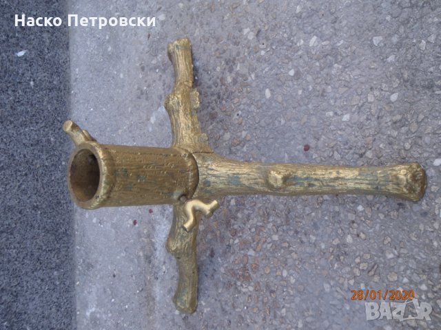 Коледни Стойка за елха „Партамъ Варна БП“ - метална АНТИКА, снимка 8 - Антикварни и старинни предмети - 28167782