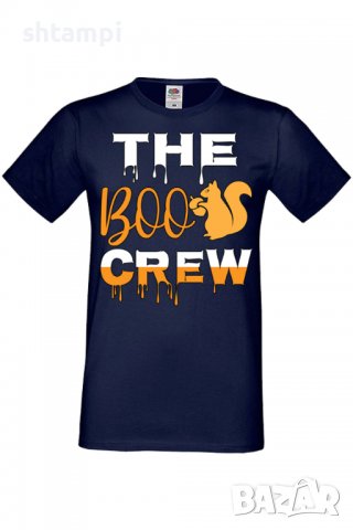 Мъжка тениска The Boo Crew 1,Halloween,Хелоуин,Празник,Забавление,Изненада,Обичаи,