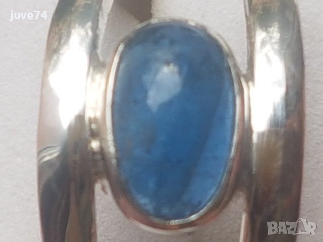 СРЕБЪРЕН ПРЪСТЕН С АФГАНИТ (АФГАНИСТАН) 1.19 кт.