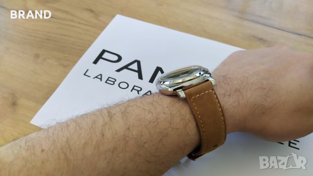 Мъжки часовник PANERAI RADIOMIR GMT - 45MM механичен клас 5A+, снимка 12 - Мъжки - 28262445