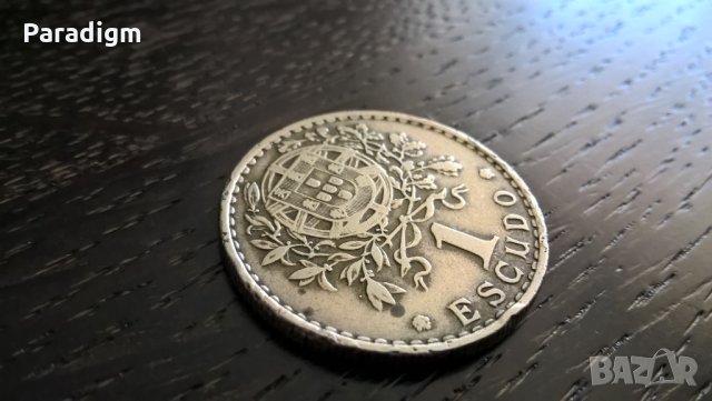 Mонета - Португалия - 1 ескудо | 1957г., снимка 1 - Нумизматика и бонистика - 26814957