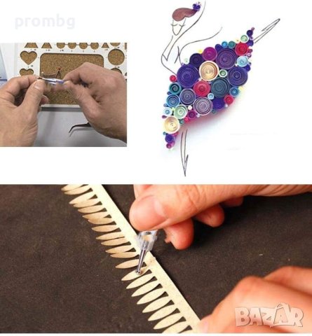 инструменти за моделиране, щамповане 5 бр., кожарски, снимка 6 - Други инструменти - 44131981