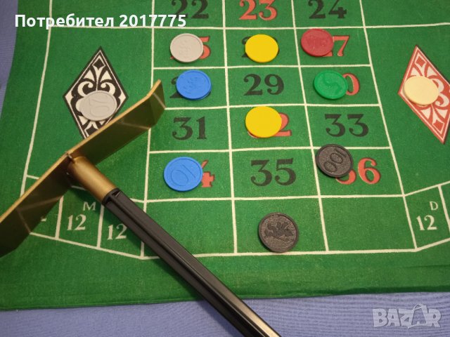 Ретро винтидж настолна игра Рулетка ГДР, снимка 14 - Рулетки - 39429117