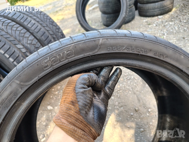 2бр.летни гуми SAVA 255 35 19 DOT22 цена за брой, снимка 3 - Гуми и джанти - 51446176
