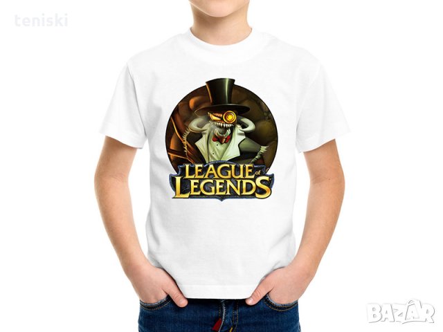  Геймърска тениска League Of Legends мъжки и детски , снимка 3 - Тениски - 28678454