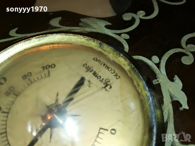 антика часовник с барометър 2606212037, снимка 5 - Антикварни и старинни предмети - 33342591
