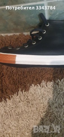 Кожени кецове Converse, снимка 8 - Детски маратонки - 38657265