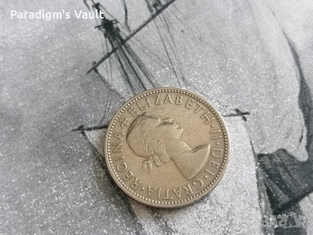 Монета - Великобритания - 2 шилинга | 1958г., снимка 2 - Нумизматика и бонистика - 42959752