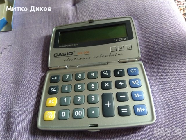 Casio  DS- 500 джобен калкулатор нов, снимка 7 - Ученически пособия, канцеларски материали - 43038068