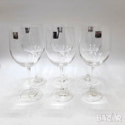 6 големи чаши за вино, 560 ml, неизползвани