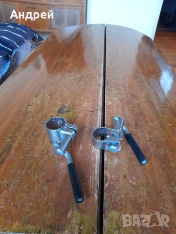 Стари стягащи скоби за седалка,кормило на велосипед