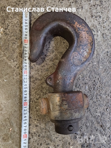 Кука за закачване за телфер или кран , снимка 2 - Други машини и части - 52361836