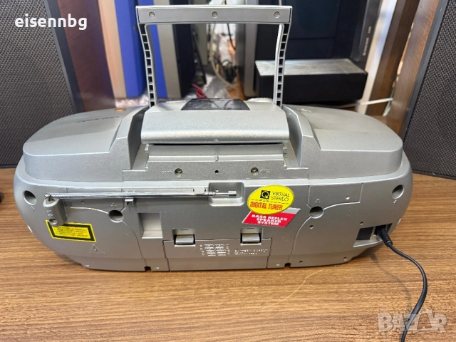 AIWA CSD-ED37 Преносим касетофон, рекордер, CD радио, голям бумбокс, снимка 5 - Радиокасетофони, транзистори - 52417817