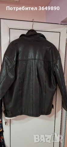 кожено яке в пелфектно състояние с подплата, снимка 3 - Якета - 53179266