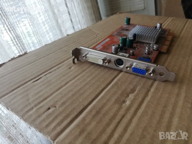 Видео карта ATi Radeon Asus A9200SE 128MB DDR 64bit AGP, снимка 3 - Видеокарти - 40364060