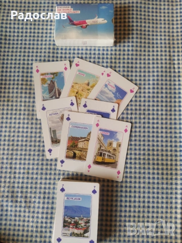 WIZZ нови карти за игра , снимка 2 - Карти за игра - 53264325