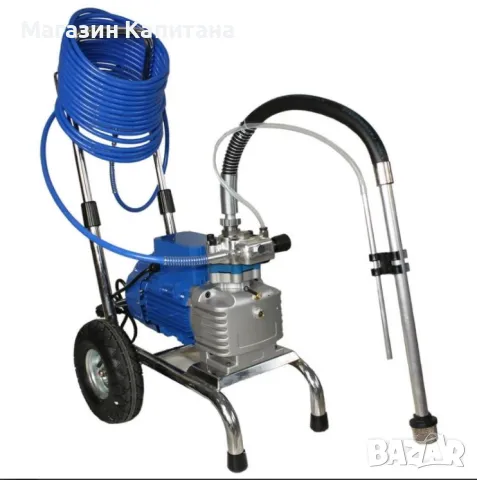 Машина за безвъздушно боядисване с мембрана Bisonte PAZ-6860 4л./мин. 1800W, снимка 2 - Други машини и части - 49022891