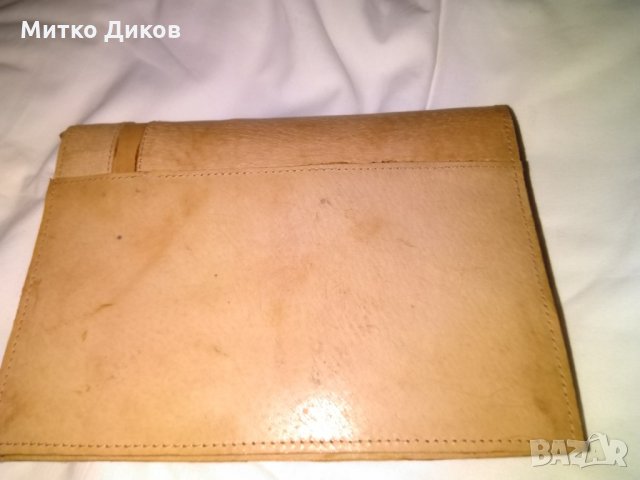 Чанта за ръка естествена кожа светла 210х155х40мм нова, снимка 2 - Чанти - 29038803