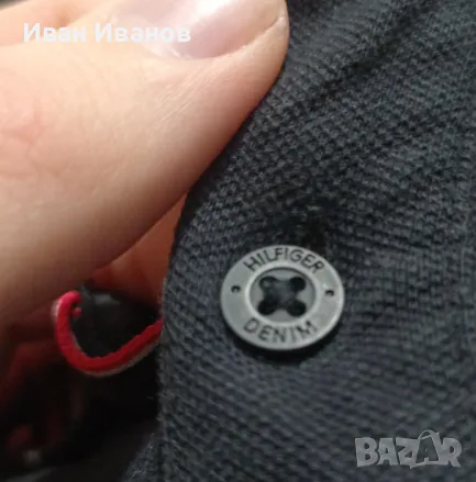 Оригинална фланелка Tommy Hilfiger, снимка 5 - Блузи - 48797160