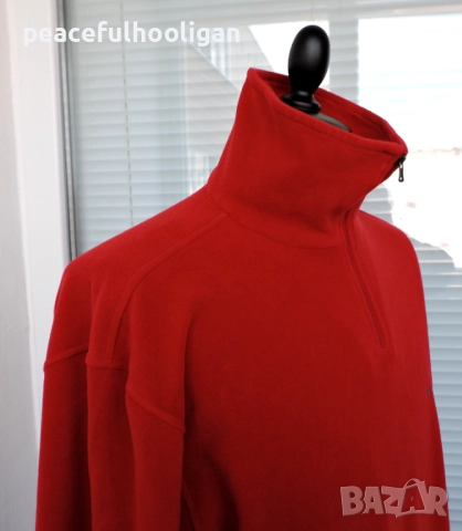 Champion мъжко червено поларено горнище с дълъг ръкав размер XL, снимка 7 - Блузи - 52323858