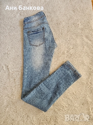 Дънки дамски, С-М, светли, снимка 2 - Дънки - 52588904