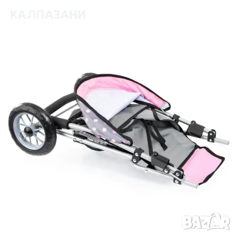 BAYER Количка за кукли близнаци DUO Сива 39166AA, снимка 4 - Кукли - 47509708