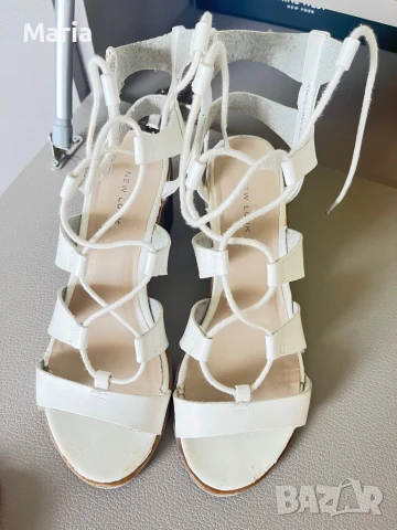 Дамски сандали естествена кожа много леки