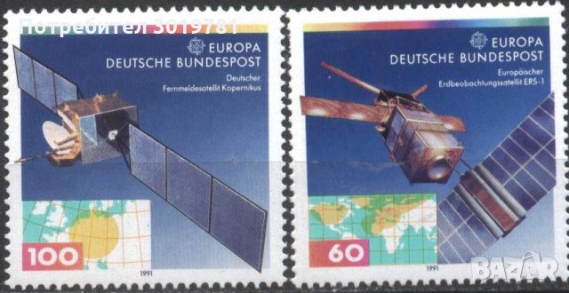 Чисти марки Европа СЕПТ 1991 от Германия, снимка 1 - Филателия - 32506220