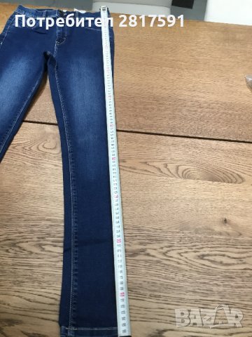 Детски ластични скини дънки Name it, размер 12 Y, 152, снимка 2 - Детски панталони и дънки - 43317030