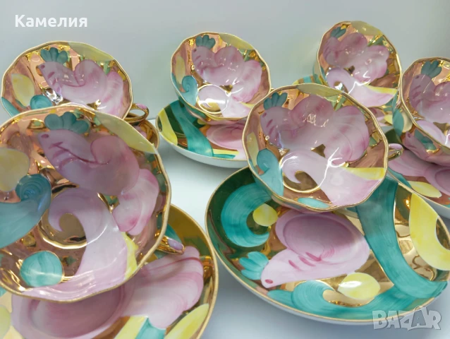 Руски порцелан , снимка 3 - Чаши - 50914709