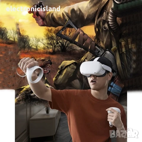 Кабел за VR Oculus Meta Quest 3D 3Д Очила за виртуална реалност, JESWO, 5 мeтра, черен, снимка 4 - Стойки, 3D очила, аксесоари - 51197230