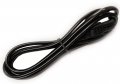 Захранващ кабел с 2 pin, 1.5 м., черен., снимка 1 - Друга електроника - 28918927