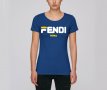  Дамска вталена тениска Fendi реплика 2 цвята и всички размери  , снимка 3